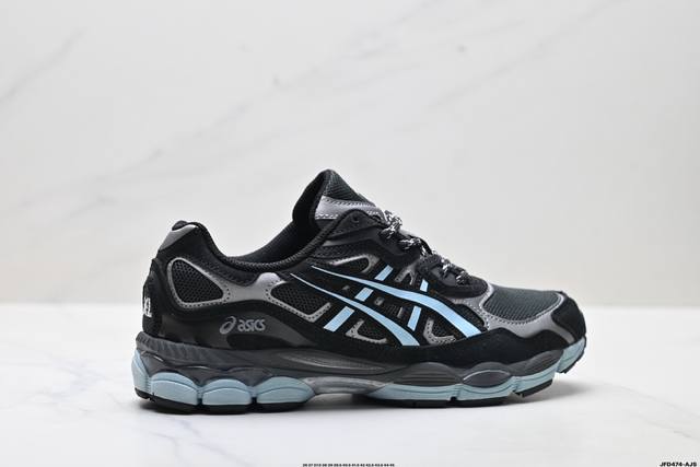 公司级Asics Gel-Nyc 亚瑟士 透气网眼鞋面 配合部分合成革材质 采用全新Ahar+橡胶材质 更加耐磨 货号:1203A577-001 尺码:36 3
