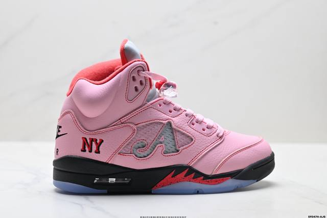 纯原Nike Air Jordan 5 Retro High 耐克 迈克尔 乔丹 Aj5 高帮 减震防滑篮球鞋 原楦原纸板 原厂材料开发 细节把控到位 主供外贸