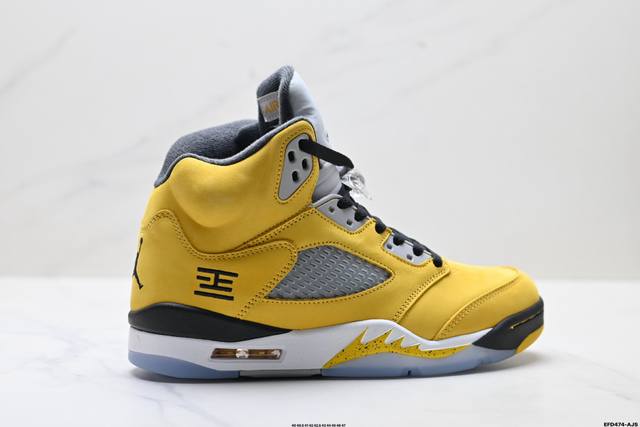 纯原Nike Air Jordan 5 Retro High 耐克 迈克尔 乔丹 Aj5 高帮 减震防滑篮球鞋 原楦原纸板 原厂材料开发 细节把控到位 主供外贸
