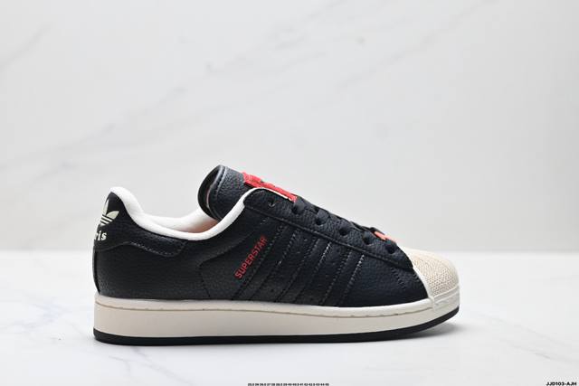 公司级Adidas Originals Superstar贝壳头系列 阿迪达斯 低帮经典百搭休闲运动板鞋 货号:Jq3223 尺码:35.5 36 36.5 3