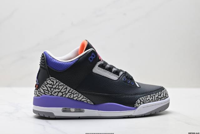 真标Nike Air Jordan 3 Retro 迈克尔 乔丹Aj3代中帮复古休闲运动文化篮球鞋 货号:Ct8532-050 尺码:36 36.5 37.5
