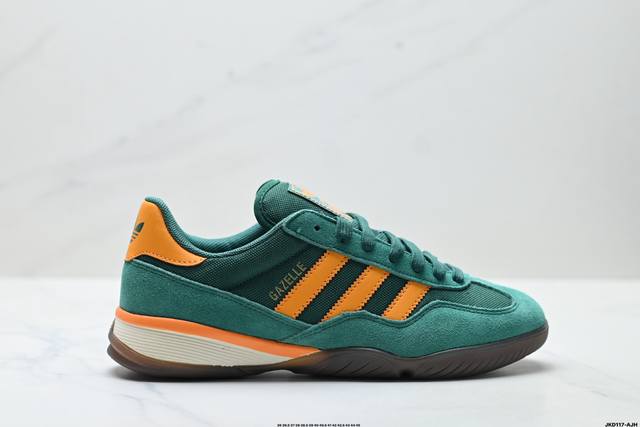 公司级Adidas Originals Gazelle Sala 阿迪达斯 舒适柔软 耐磨 低帮 生活休闲鞋 货号:Jq0885 尺码:36 36.5 37 3