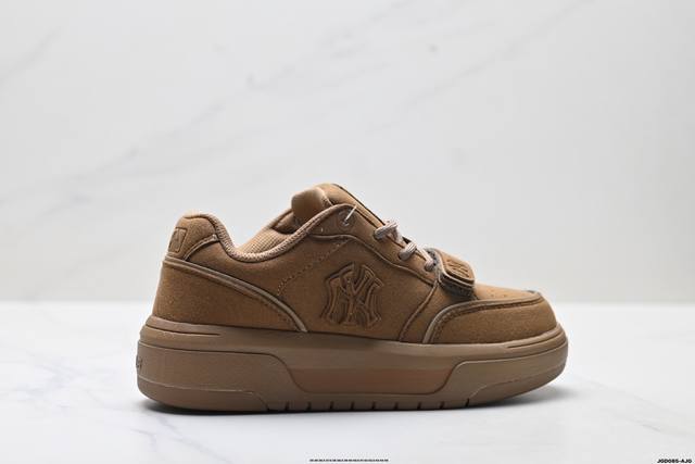 公司级Mlb Chunky Liner pocket 潮流百搭 厚底增高休闲鞋 防滑耐磨 低帮 老爹鞋 货号:3Asx N 尺码:35 36 36.5 37.5