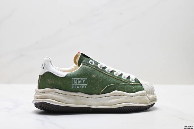 公司级Mihara Yasuhiro三原康裕 Hank 运动 低帮 Mmy时尚帆布板鞋 尺码:36-44 Id:Zjd170-Ajg