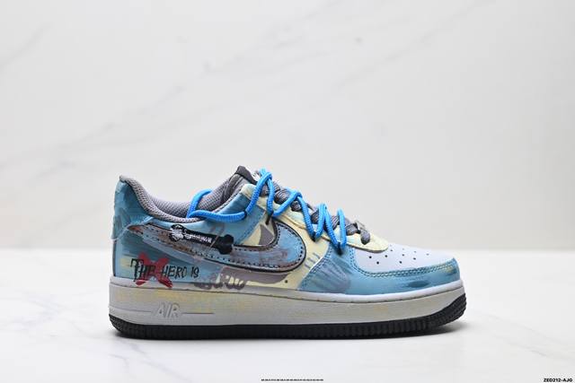 公司级Nike Air Force 1‘07 原楦头原纸板 打造纯正低帮空军版型 专注外贸渠道 全掌内置蜂窝气垫 原盒配件 原厂中底钢印、拉帮完美 货号:Zg0