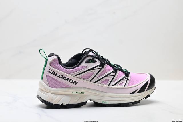 特价 公司级Salomon萨洛蒙 Xt-6 户外越野跑鞋 鞋面采用Sensifit贴合技术 全方位贴合包裹脚型 鞋跟部鞋底牵引设计 提供强大的抓地性能 更适应野