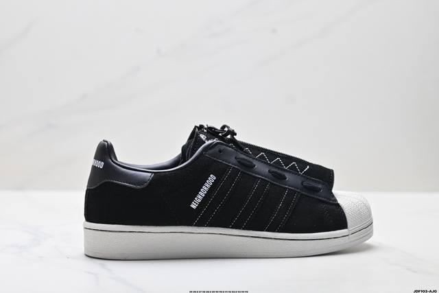 真标Adidas Originals Superstar贝壳头系列 阿迪达斯 三叶草低帮经典百搭休闲运动板鞋 货号:Gx1400 尺码:36 36.5 37 3