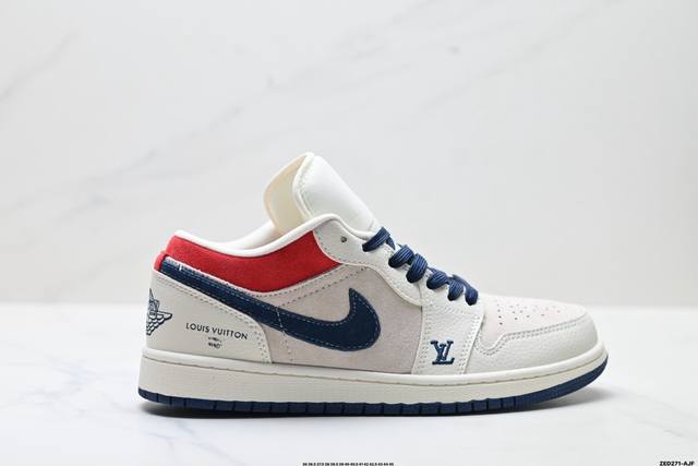 公司级Nike Air Jordan 1 Low Aj1乔1低帮休闲板鞋 同步官方配色 市场唯一独家头层皮打造 原鞋原档案开发 原厂皮料 原档冲孔鞋头 正确满胶