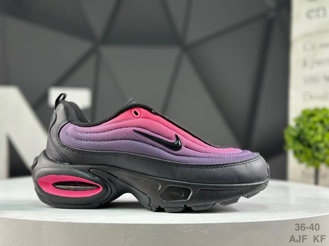 耐克 Nike Air Max portal 舒适百搭防滑耐磨 低帮 休闲跑步鞋 Air Max 强势来袭 助你彰显时尚风范 采用厚实泡绵中底和简约鞋面 结合后