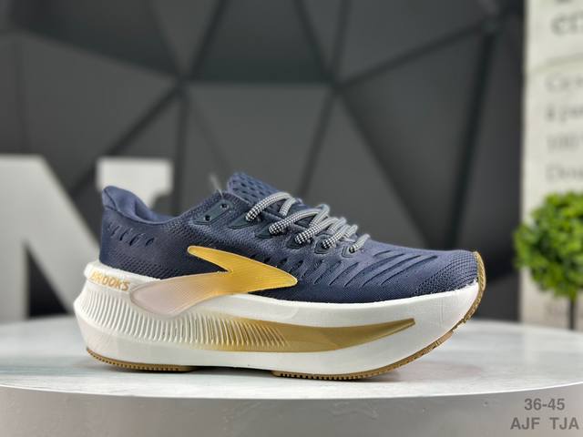 Brooks 布鲁克斯Glycerin Max 2 超级甘油 厚底马拉松缓震跑鞋 货号:110479 1D 485 尺码:如图所示 Ajf Tja