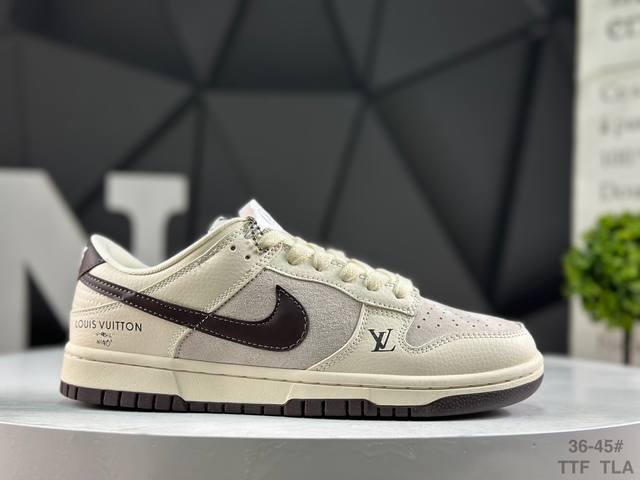 耐克 Nike Sb Dunk Low 低帮休闲板鞋 定制鞋盒 大厂纯原品质出货 超高清洁度 皮料切割干净无任何毛边 细节完美 货号：Fc1688-136 Si