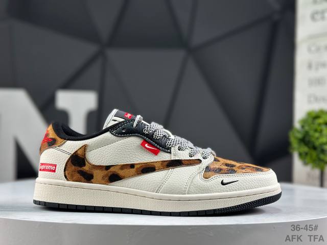 耐克 Nike Air Jordan 1 Low 定制配色 定制Aj联名-高端定制 低帮复古文化板鞋 #定制鞋盒 大厂纯原品质出货 超高清洁度 皮料切割干净无任