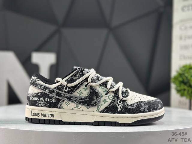 耐克 Nike Sb Dunk Low 周年高端定制 绑带 低帮休闲板鞋 定制鞋盒 大厂纯原品质出货 超高清洁度 皮料切割干净无任何毛边 细节完美 货号：Yx5