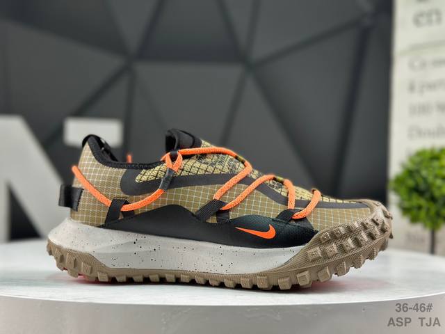 耐克 Nike Acg Mountain Fly Gtx Se山脉系列 解构绑带 低帮户外登山越跑徒步休闲运动鞋 货号:Dd2861 200 尺码:如图所示 A