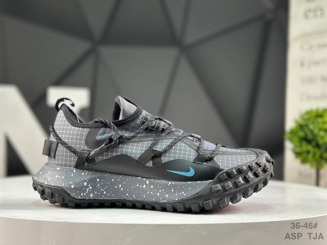 耐克 Nike Acg Mountain Fly Gtx Se山脉系列 解构绑带 低帮户外登山越跑徒步休闲运动鞋 货号:Ib7328-002 尺码:如图所示 A