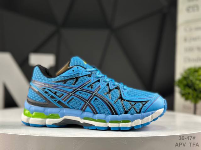 亚瑟士 Asics Gel-Kayano 20 亚瑟士 舒适百搭耐磨支撑透气 低帮跑步鞋 货号:1203A621-400 尺码:见图 Apv Tfa