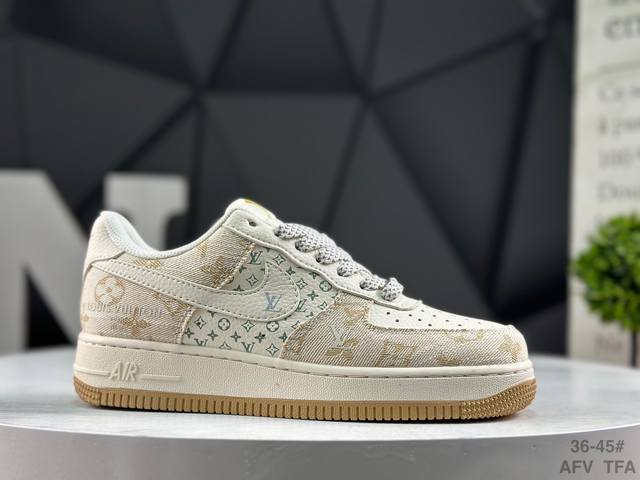 耐克 Nike Air Force 1 '07 Low 空军一号 低帮 运动鞋 休闲鞋 折边针车 工艺难度大 原楦头原纸板 原装鞋盒 定制五金配件 内置全掌气垫