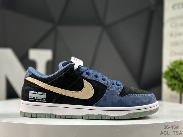 耐克 Nike Dunk Low 板鞋Sb系列经典百搭休闲运动板鞋加厚鞋舌的填充，使舒适性大大提升，同时也更方便穿脱中底部分则加入了脚感柔软舒适Zoomair气