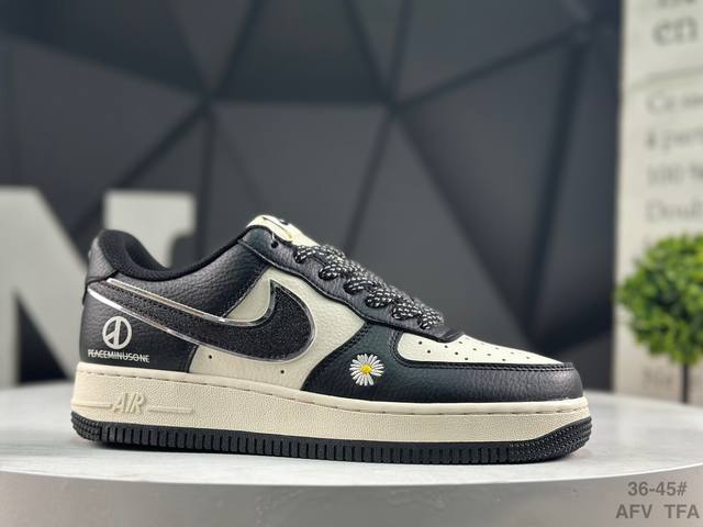 耐克 Nike Air Force 1 '07 Low 空军一号 低帮 运动鞋 休闲鞋 折边针车 工艺难度大 原楦头原纸板 原装鞋盒 定制五金配件 内置全掌气垫