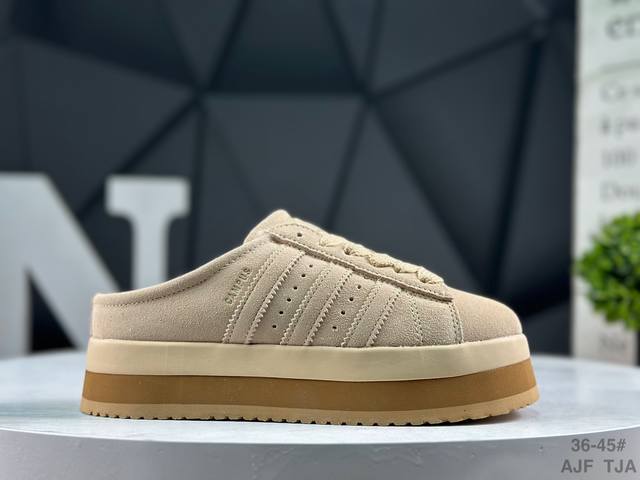 Adidas 阿迪达斯 三叶草女鞋Campus00S面包鞋 运动 拖鞋 休闲鞋 货号：Jr3732 尺码：如图所示 Ajf Tja