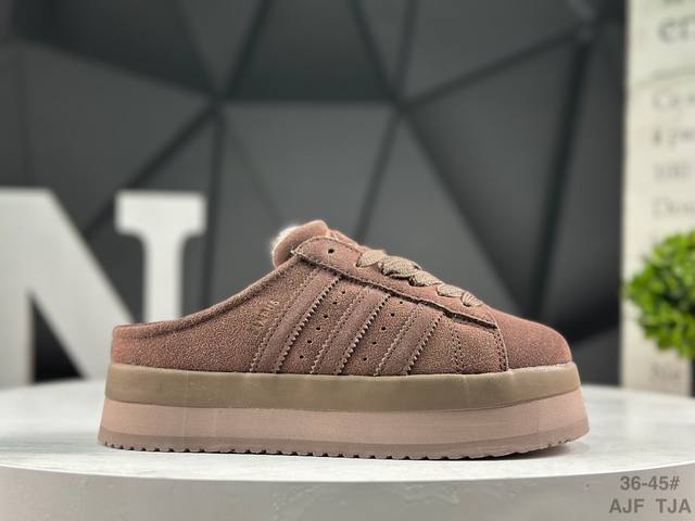 Adidas 阿迪达斯 三叶草女鞋Campus00S面包鞋 运动 拖鞋 休闲鞋 货号：Jr3731 尺码：如图所示 Ajf Tja