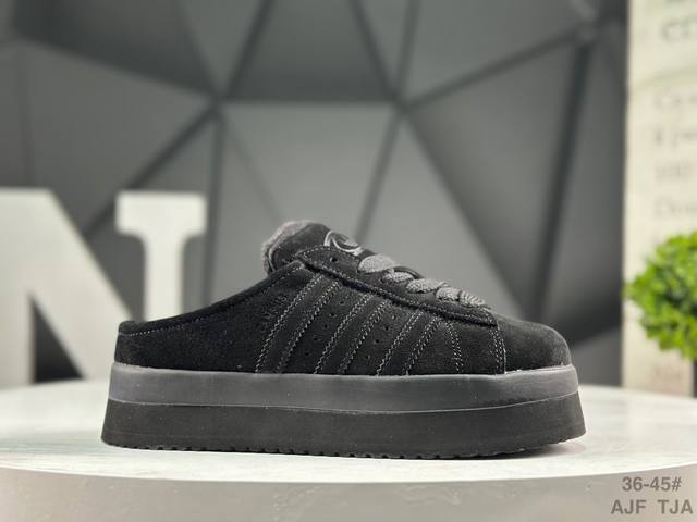Adidas 阿迪达斯 三叶草女鞋Campus00S面包鞋 运动 拖鞋 休闲鞋 货号：Jr3733 尺码：如图所示 Ajf Tja