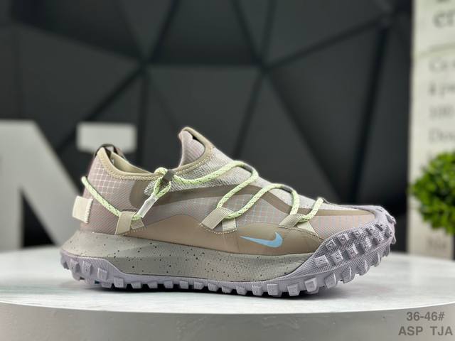 耐克 Nike Acg Mountain Fly Gtx Se山脉系列 解构绑带 低帮户外登山越跑徒步休闲运动鞋 货号:Ib7328-003 尺码:36 36.