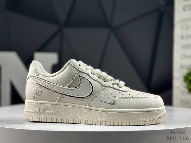 耐克 Nike Air Force 1 '07 Low 空军一号 低帮 运动鞋 休闲鞋 折边针车 工艺难度大 原楦头原纸板 原装鞋盒 定制五金配件 内置全掌气垫