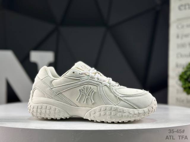 Mlb Trophy Vintage Nb 张康乐同款男女韩系复古豆豆薄底鞋2025秋冬新款 货号:3Asxt015N Gp10 尺码：如图所示 Atl Tfa