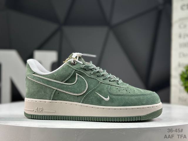 耐克 Nike Air Force 1 '07 Low 空军一号 低帮 运动鞋 休闲鞋 折边针车 工艺难度大 原楦头原纸板 原装鞋盒 定制五金配件 内置全掌气垫