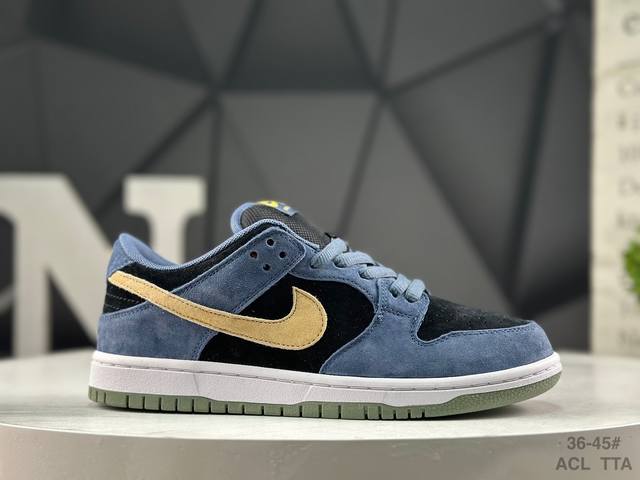 耐克 Nike Dunk Low 板鞋Sb系列经典百搭休闲运动板鞋加厚鞋舌的填充，使舒适性大大提升，同时也更方便穿脱中底部分则加入了脚感柔软舒适Zoomair气