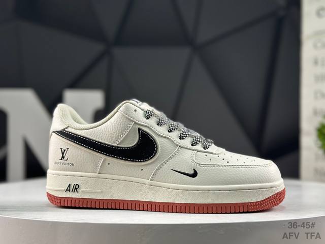 耐克 Nike Air Force 1 '07 Low 空军一号 低帮 运动鞋 休闲鞋 折边针车 工艺难度大 原楦头原纸板 原装鞋盒 定制五金配件 内置全掌气垫