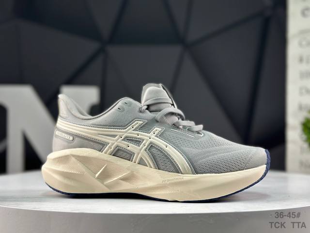 亚瑟士 Asics Novablast 5 Le 运动休闲透气专业跑鞋 #原档案据数开发楦型纸版 原装印尼工代进口单丝纤维程工网布鞋面，更贴合脚型和舒适透气，后