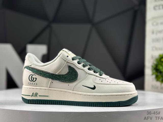 耐克 Nike Air Force 1 '07 Low 空军一号 低帮 运动鞋 休闲鞋 折边针车 工艺难度大 原楦头原纸板 原装鞋盒 定制五金配件 内置全掌气垫