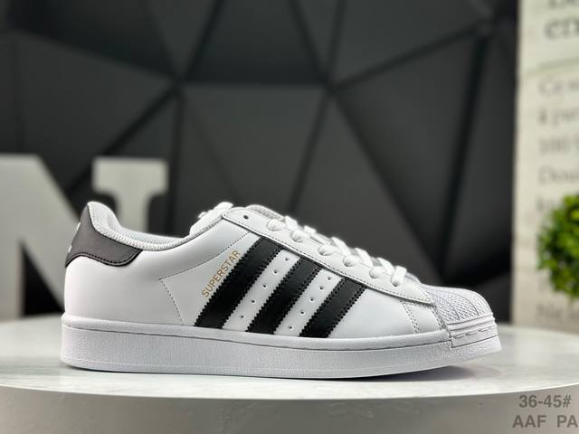 阿迪达斯 Adidas三叶草 Originals Superstar贝壳头系列低帮经典百搭休闲运动板鞋 货号:Eg4958 尺码:36 36.5 37 38 3