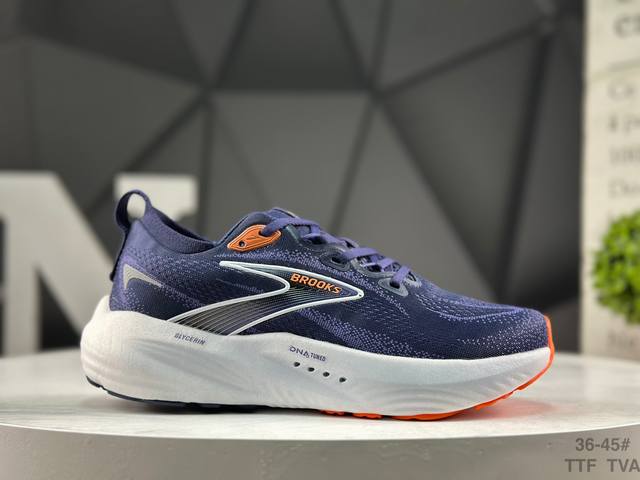 Brooks布鲁克斯Glycerin甘油22跑鞋男子缓震马拉松氮气慢跑鞋 货号:110445 1D 494 尺码:36 36.5 37.5 38 38.5 39
