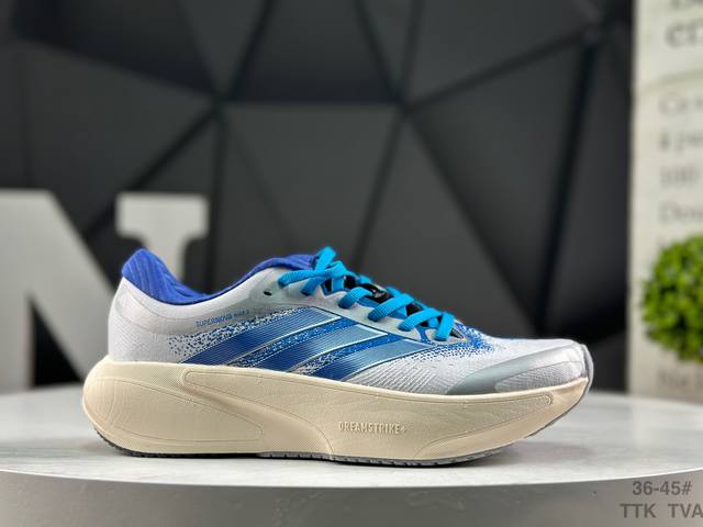 阿迪达斯 Adidas Supernova Rise 3 舒适防滑耐磨 低帮 休闲跑步鞋 男女款厚度增高老爹鞋 2025年，Adidas推出了Adidas Su