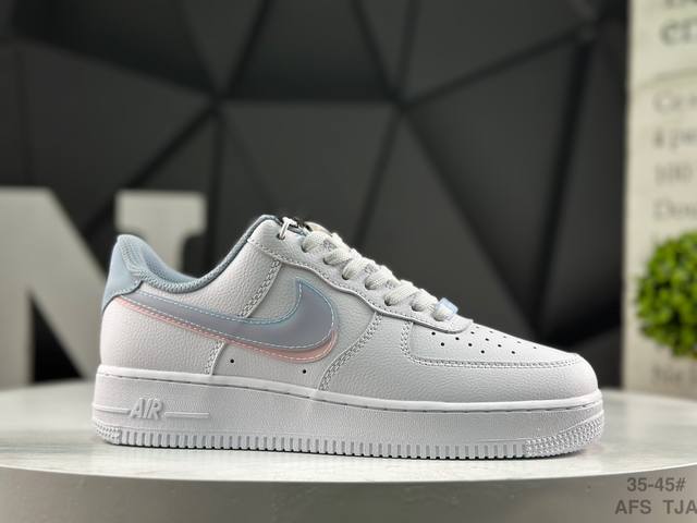 耐克 Nike Air Force 1 '07 Low 空军一号 低帮 运动鞋 休闲鞋 折边针车 工艺难度大 原楦头原纸板 原装鞋盒 定制五金配件 内置全掌气垫