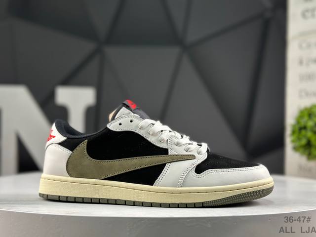 公司级带半码 耐克 Nike Air Jordan 1 Low Og Sp Military Blue Aj1乔1倒勾 2025年新款 低帮篮球鞋 Aj1 乔丹