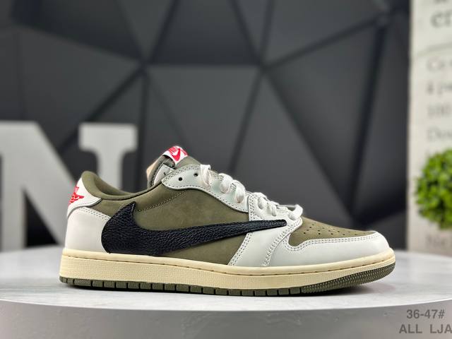 公司级带半码 耐克 Nike Air Jordan 1 Low Og Sp Military Blue Aj1乔1倒勾 2025年新款 低帮篮球鞋 Aj1 乔丹