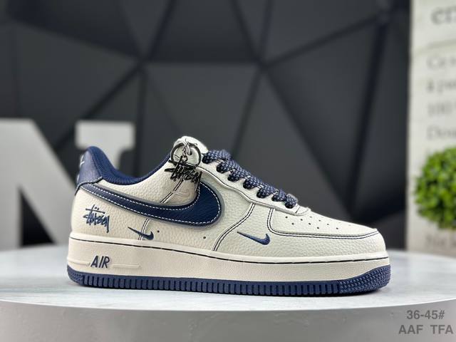 耐克 Nike Air Force 1 '07 Low 空军一号 低帮 运动鞋 休闲鞋 折边针车 工艺难度大 原楦头原纸板 原装鞋盒 定制五金配件 内置全掌气垫