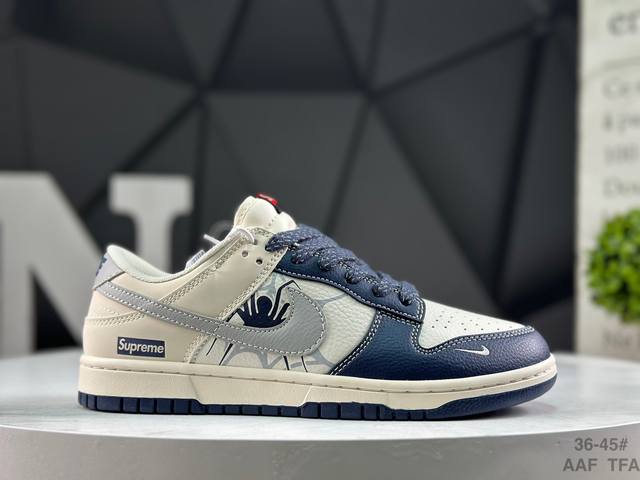 耐克 Nike Sb Dunk Low低帮休闲板鞋 定制鞋盒 大厂纯原品质出货 超高清洁度 皮料切割干净无任何毛边 细节完美 货号：Bz2501 102 Siz