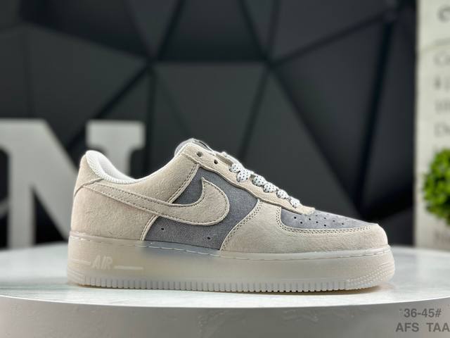 福利特价 耐克 Nike Air Force 1 '07 Low 空军一号 原楦头原纸板 打造纯正空军版型 #专注外贸渠道 全掌内置蜂窝气垫 #原盒配件 原厂中