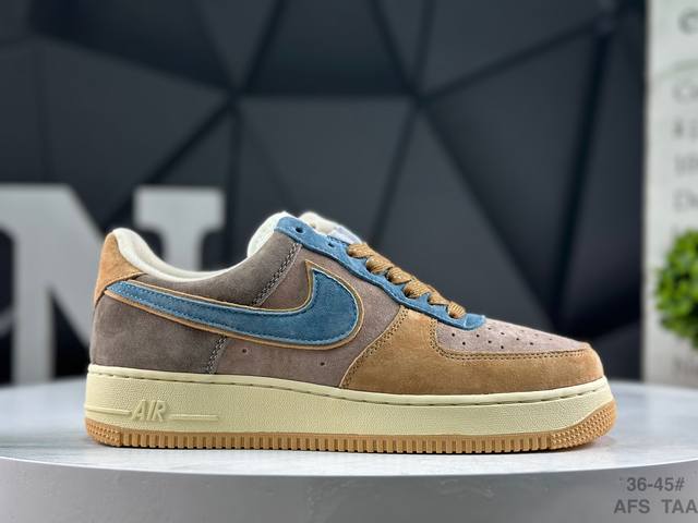 福利特价 耐克 Nike Air Force 1 '07 Low 空军一号 原楦头原纸板 打造纯正空军版型 #专注外贸渠道 全掌内置蜂窝气垫 #原盒配件 原厂中