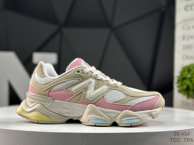 公司级带半码 Nb New Balance Nb9060 复古休闲运动慢跑鞋 #最强性价版 采用大面积网眼以及麂皮材质覆盖鞋身，还原经典气质。搭载Abzorb避