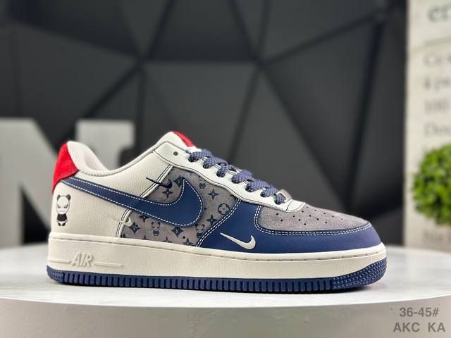 福利特价 耐克 Nk Air Force 1'07 Low 空军一号低帮休闲板鞋 #定制皮料 原楦原纸板 纯正空军版型 高清洁度 内置全掌气垫 货号：Ky889