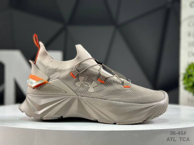 Ua Urban Camping 安德玛 运动舒适 织物减震防滑耐磨透气 中帮休闲鞋 货号:5138019-284 尺码：如图所示 Atl Tca