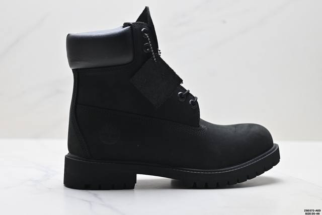 公司级Timberland添柏岚 premium 皮革 耐磨增高舒适 高筒户外靴 由10061经典黄靴衍生出的防水高帮黄靴 使用同样耐用优质的真皮和考究的制鞋工