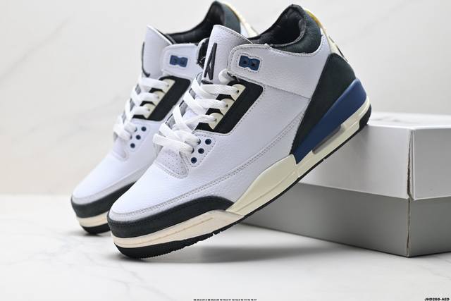 公司级Nike Air Jordan 3 Retro 迈克尔 乔丹Aj3代中帮复古休闲运动文化篮球鞋 市售最高品质 原鞋开发 平台订单专用代工流水线打造 每一个