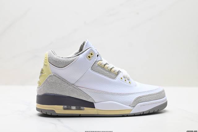 公司级Nike Air Jordan 3 Retro 迈克尔 乔丹Aj3代中帮复古休闲运动文化篮球鞋 市售最高品质 原鞋开发 平台订单专用代工流水线打造 每一个
